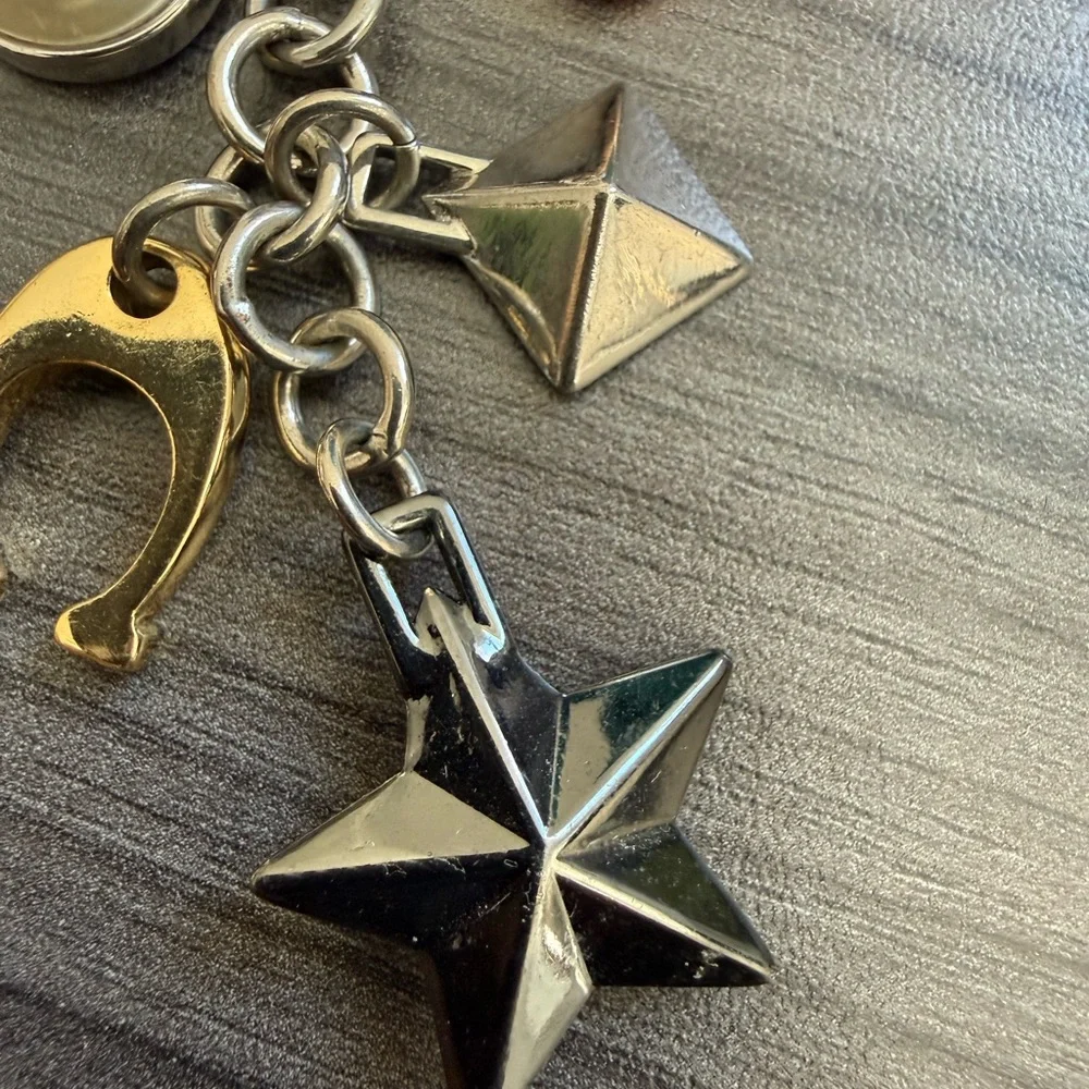 Coach Multi-Charm Keychain – New Without Tags 🖤